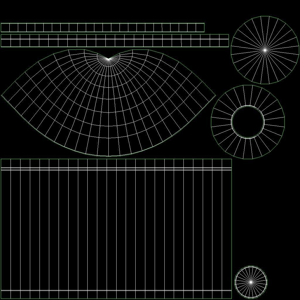 Bullet gold Low-poly 3D model_13