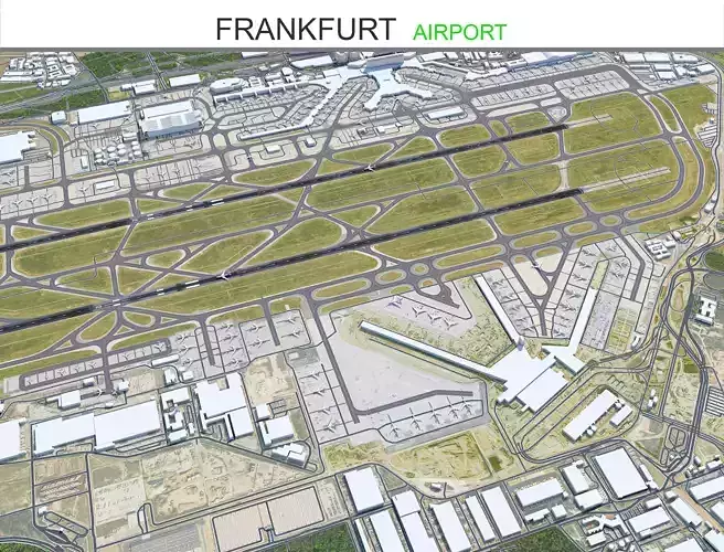 Frankfurt Airport 16km