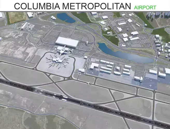 Columbia Metropolitan Airport 10km
