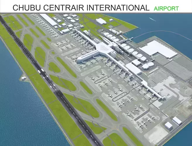 Chubu Centrair International Airport 10km