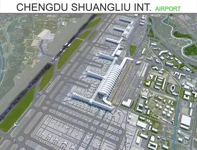Chengdu Shuangliu International Airport 15km
