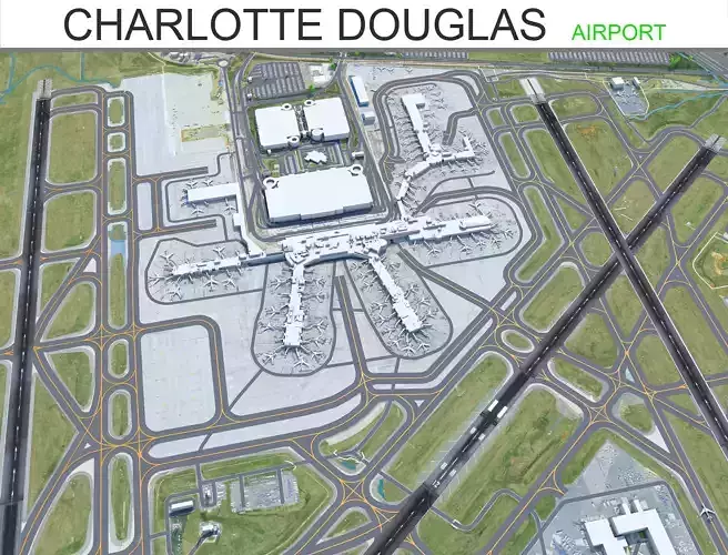 Charlotte Douglas Airport 10km