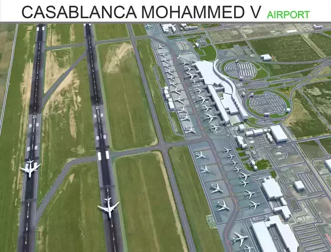 Casablanca Mohammed V Airport 12km
