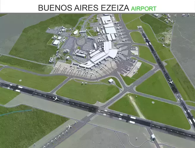 Buenos Aires Ezeiza Airport 10km