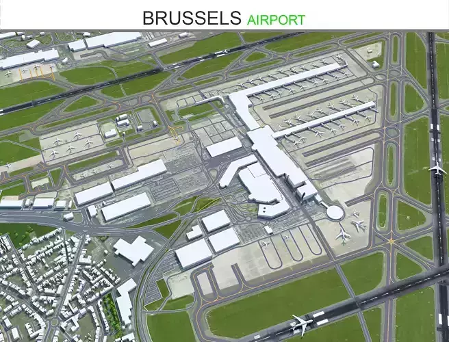 Brussels Airport 12km