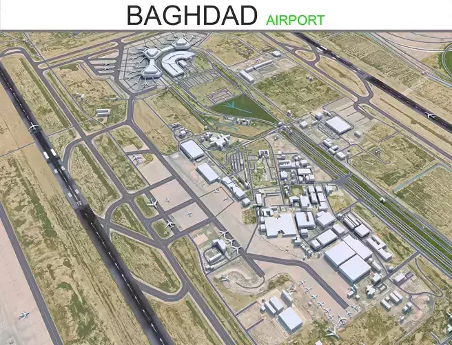 Baghdad Airport 15km