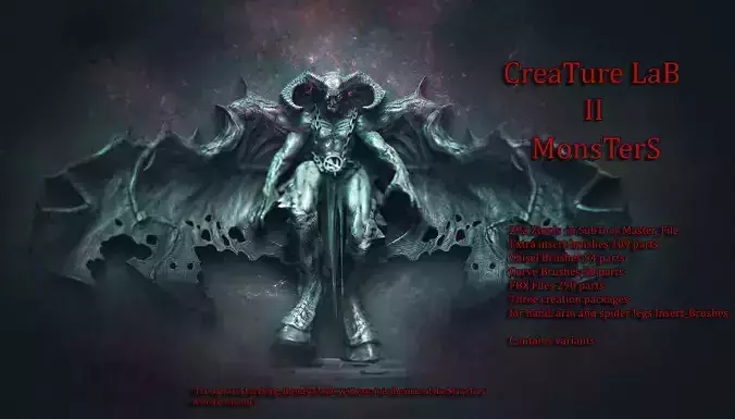 CreaTure LaB II MonsTerS 3D model