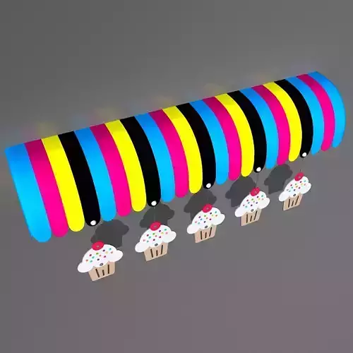 Awning 3d Model 04 3D model