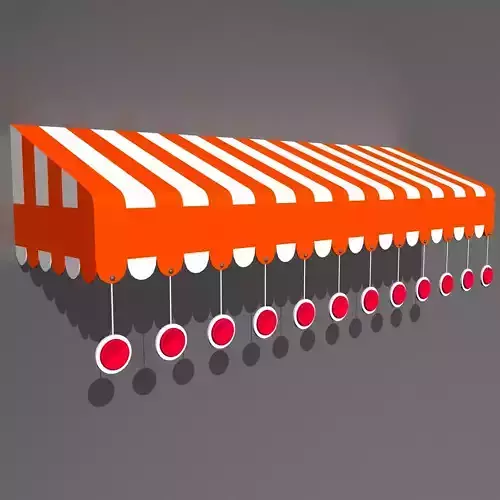 Awning 3d Model 05 3D model