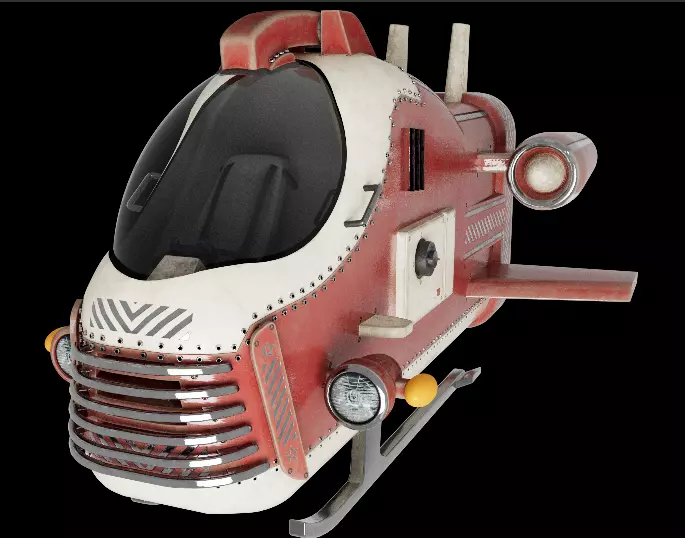 Flight of Dream - Wings Across the Horizon 3D model_0