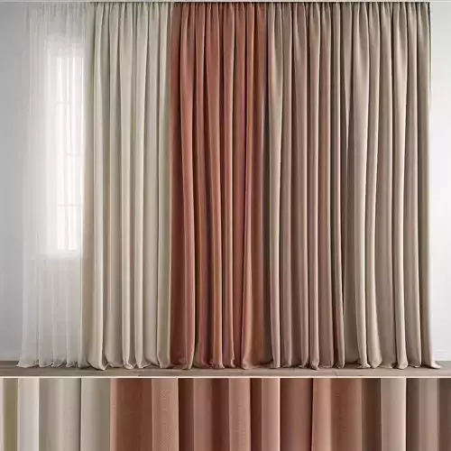 curtain 440 3D model