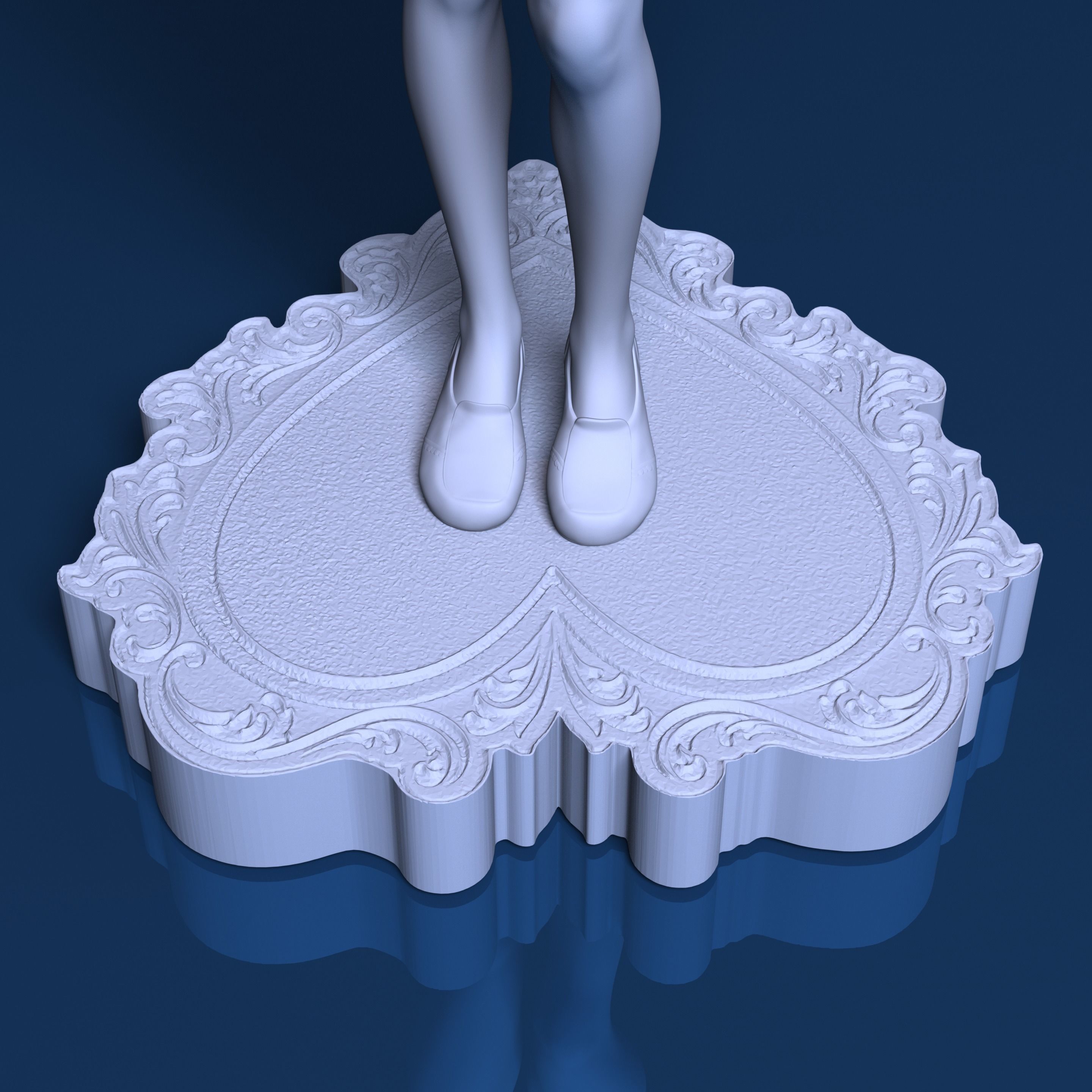 Valentine Doll 3D print model_1