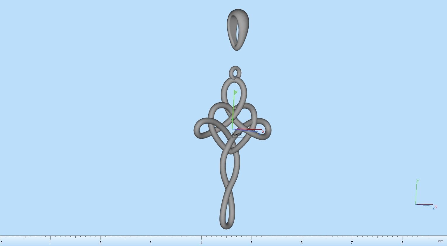 cross pendant 3D print model_18