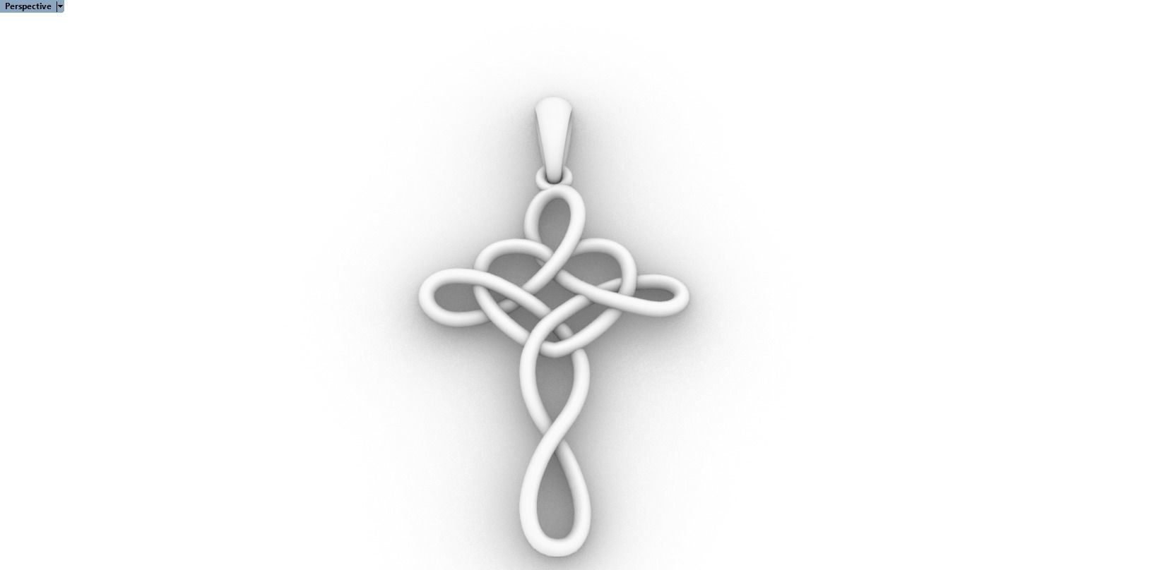 cross pendant 3D print model_16