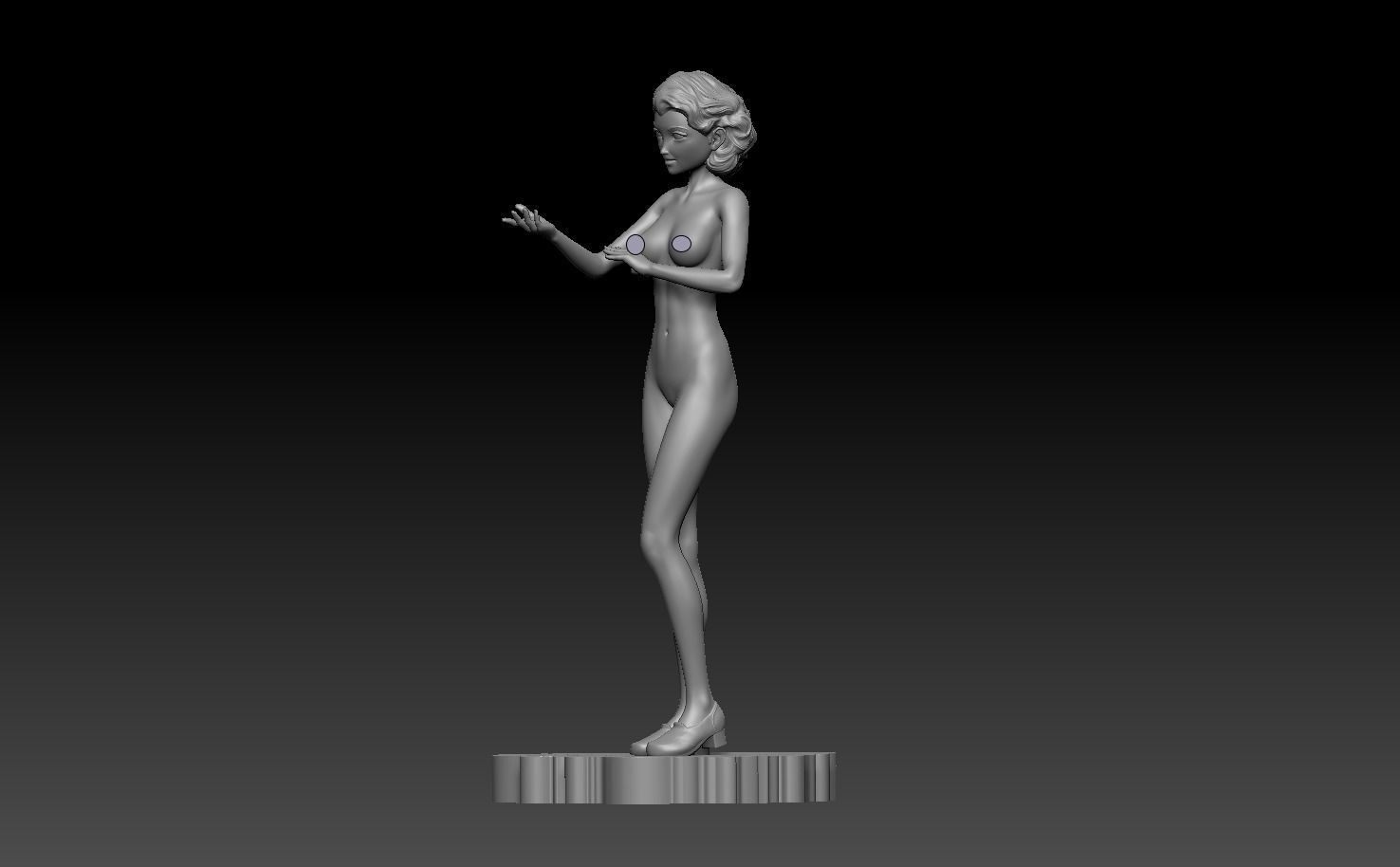 Valentine Doll 3D print model_16