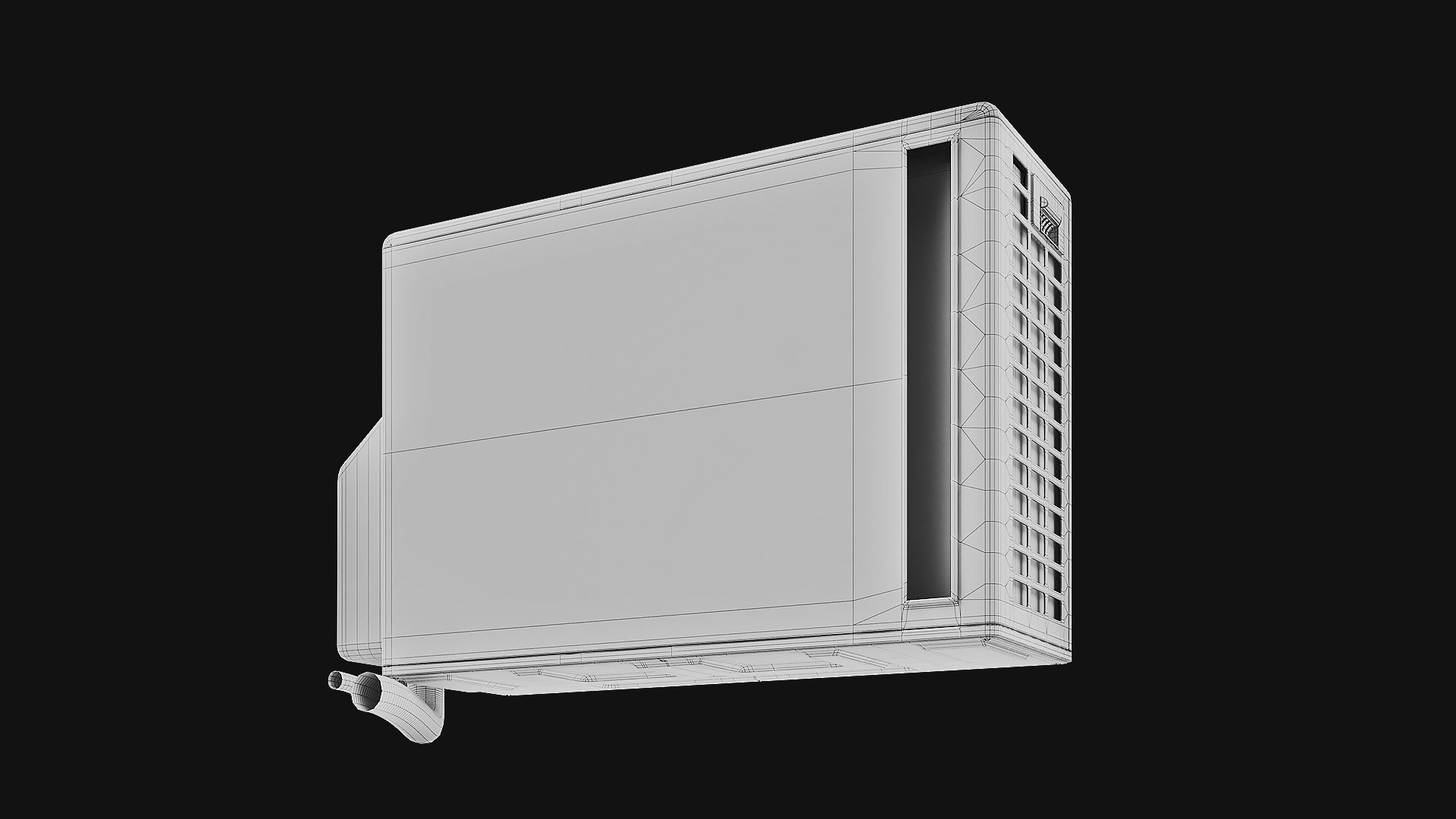 Sci-Fi Air conditioner 01 3D model_5