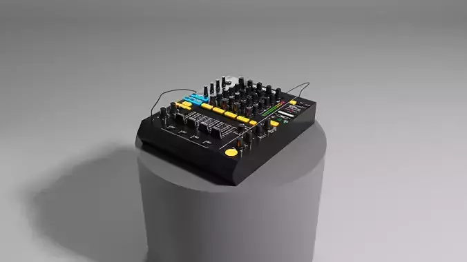 Pioneer DJ MAYA 3D Model