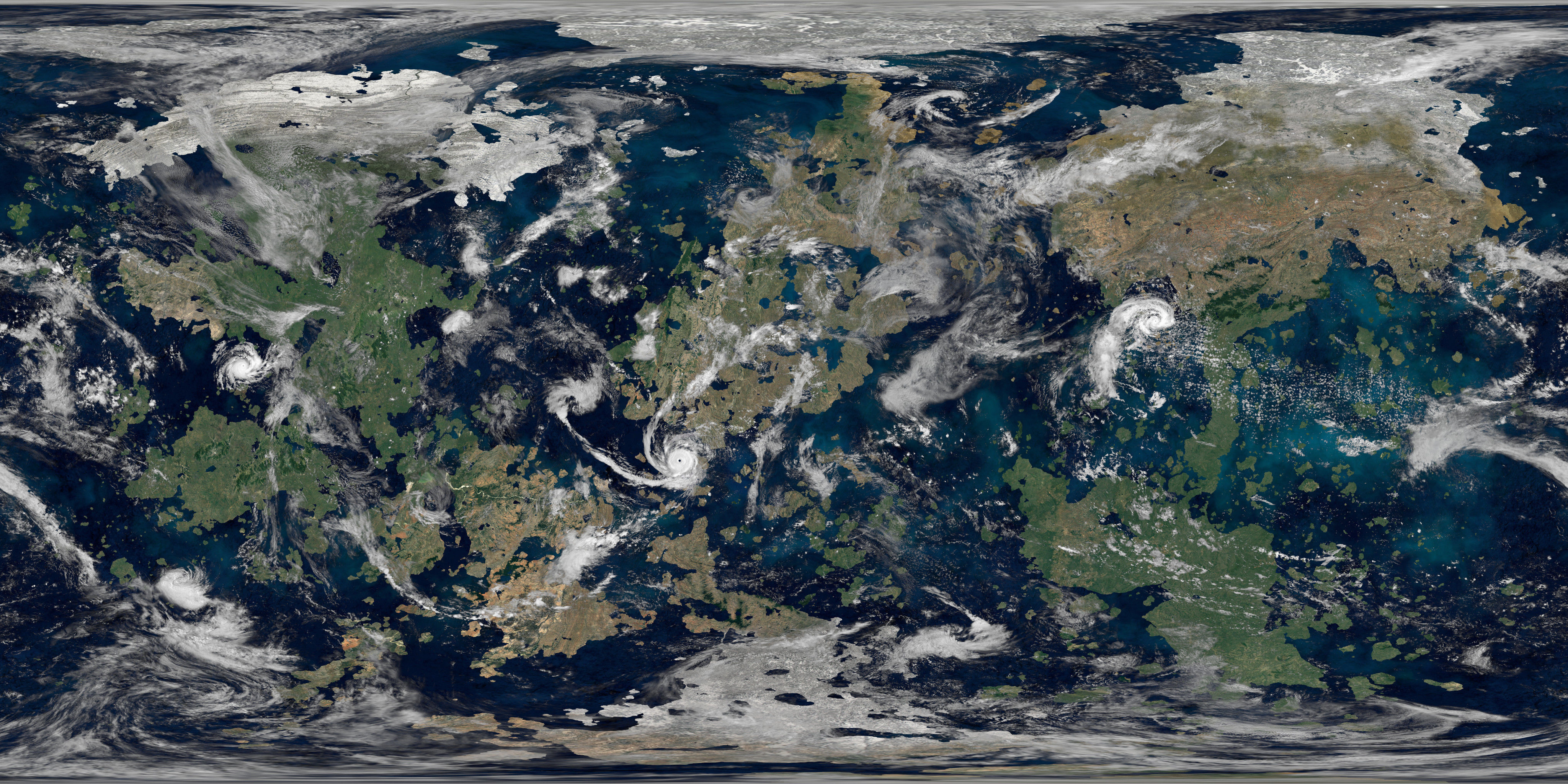 Terran Planet 10 - 4k Free 3D model_2