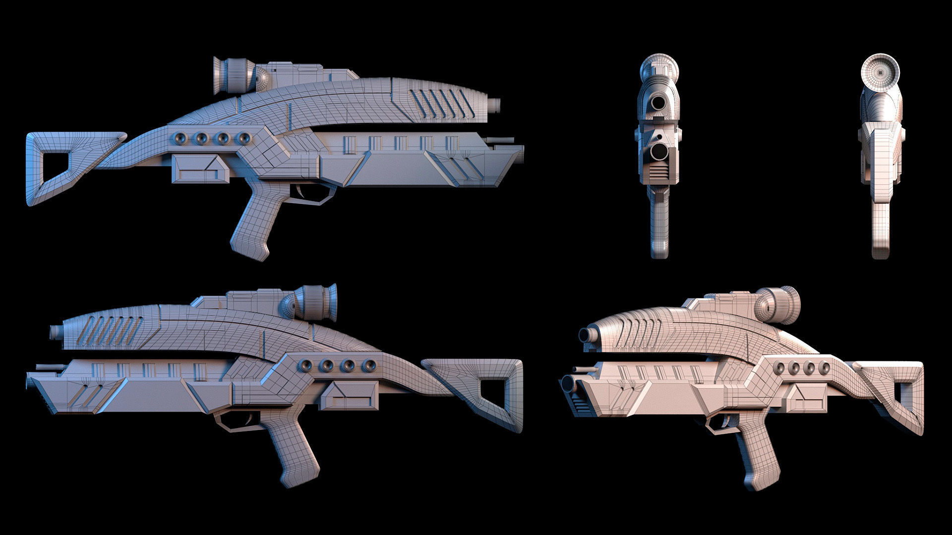 M-8 Avenger MassEffect 3D model_7