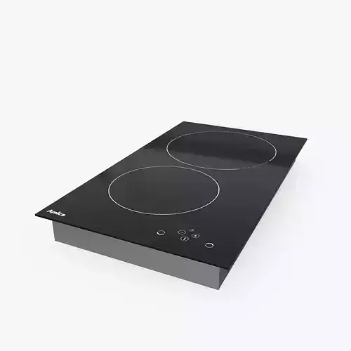 Induction Hob Amica PI3510U Black 2D Model