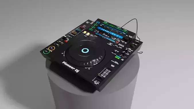 Pioneer DJ Music MAYA Model 3D