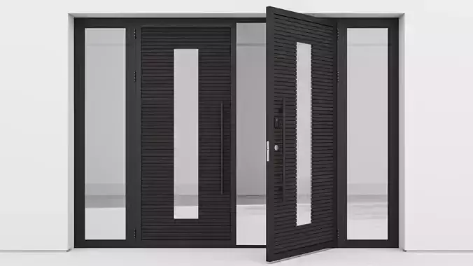 Aluminium door 61