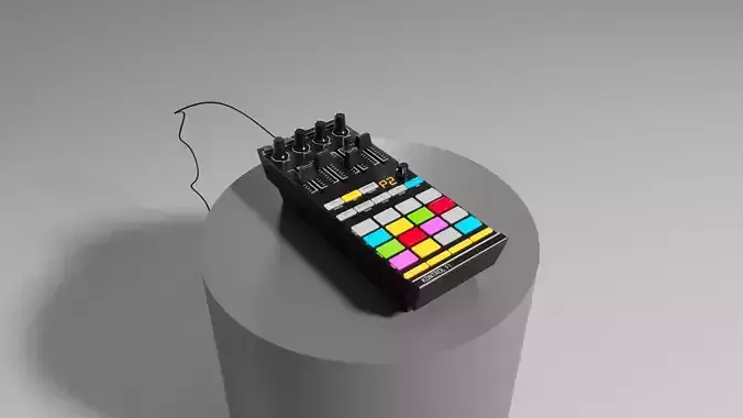 KONTROL F1 DJ MAYA 3D Model