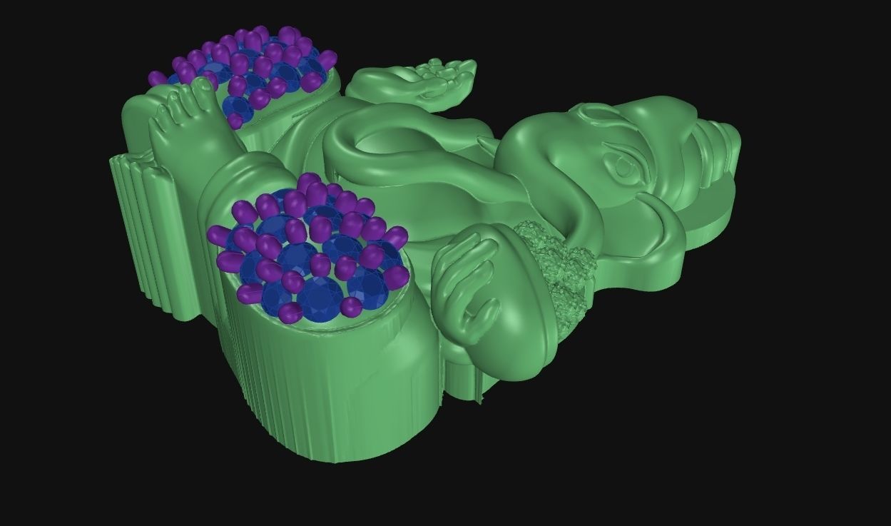 The Ganeshji - Murti 3D print model_10
