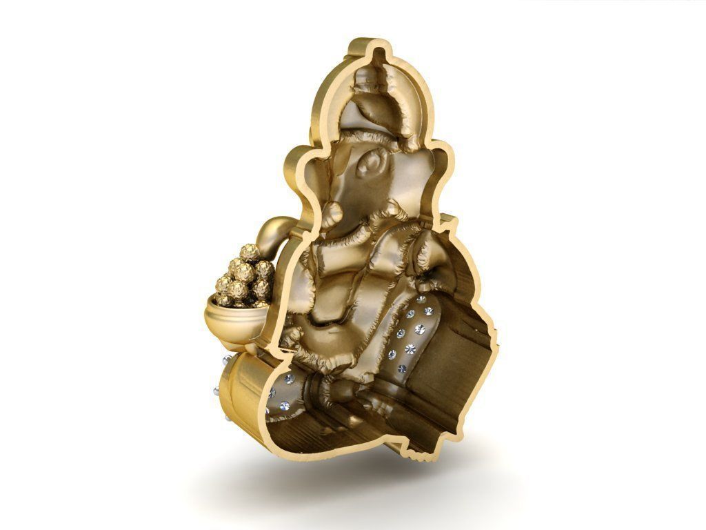 The Ganeshji - Murti 3D print model_4