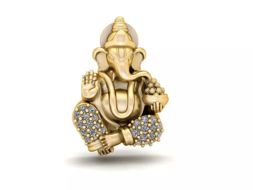 The Ganeshji - Murti 3D print model_0