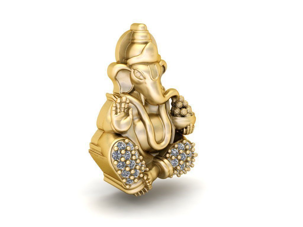 The Ganeshji - Murti 3D print model_1