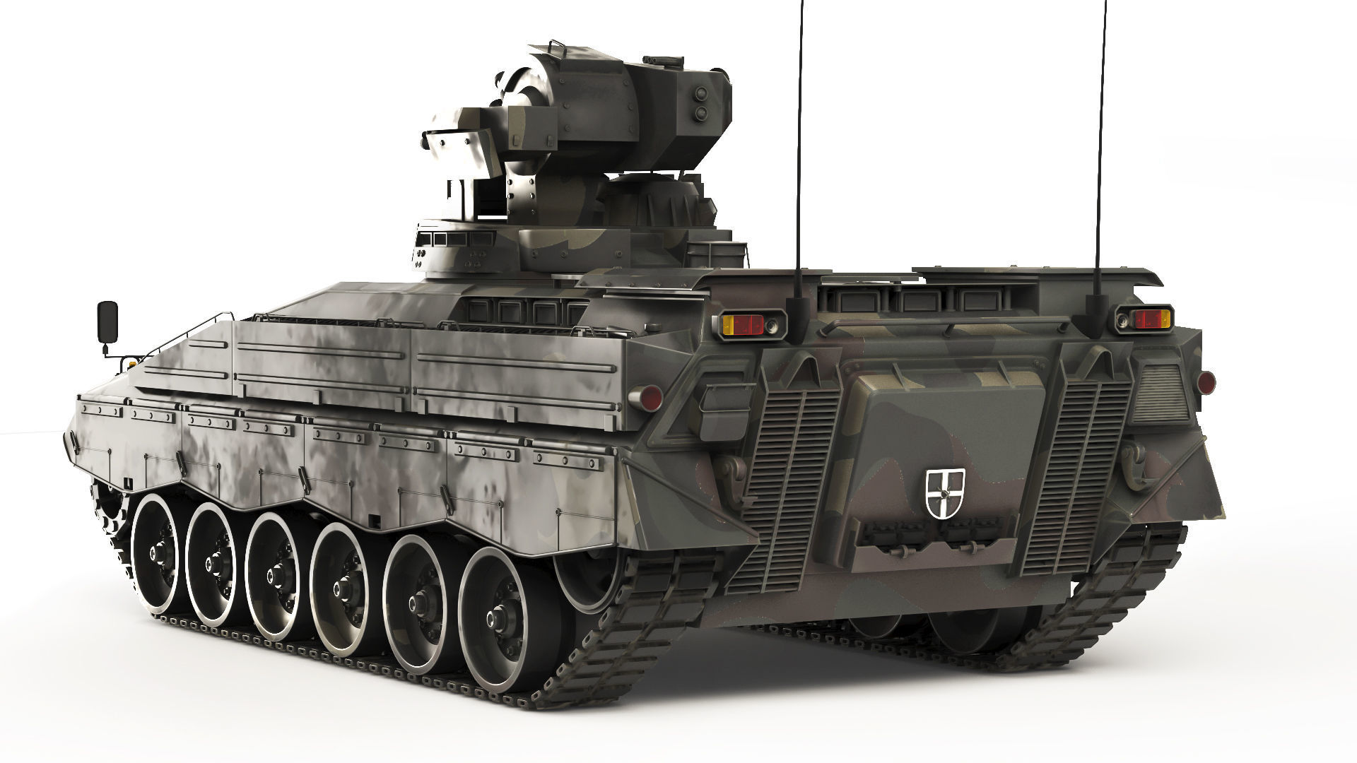 BMP Marder 1A3 1989 3D model_2