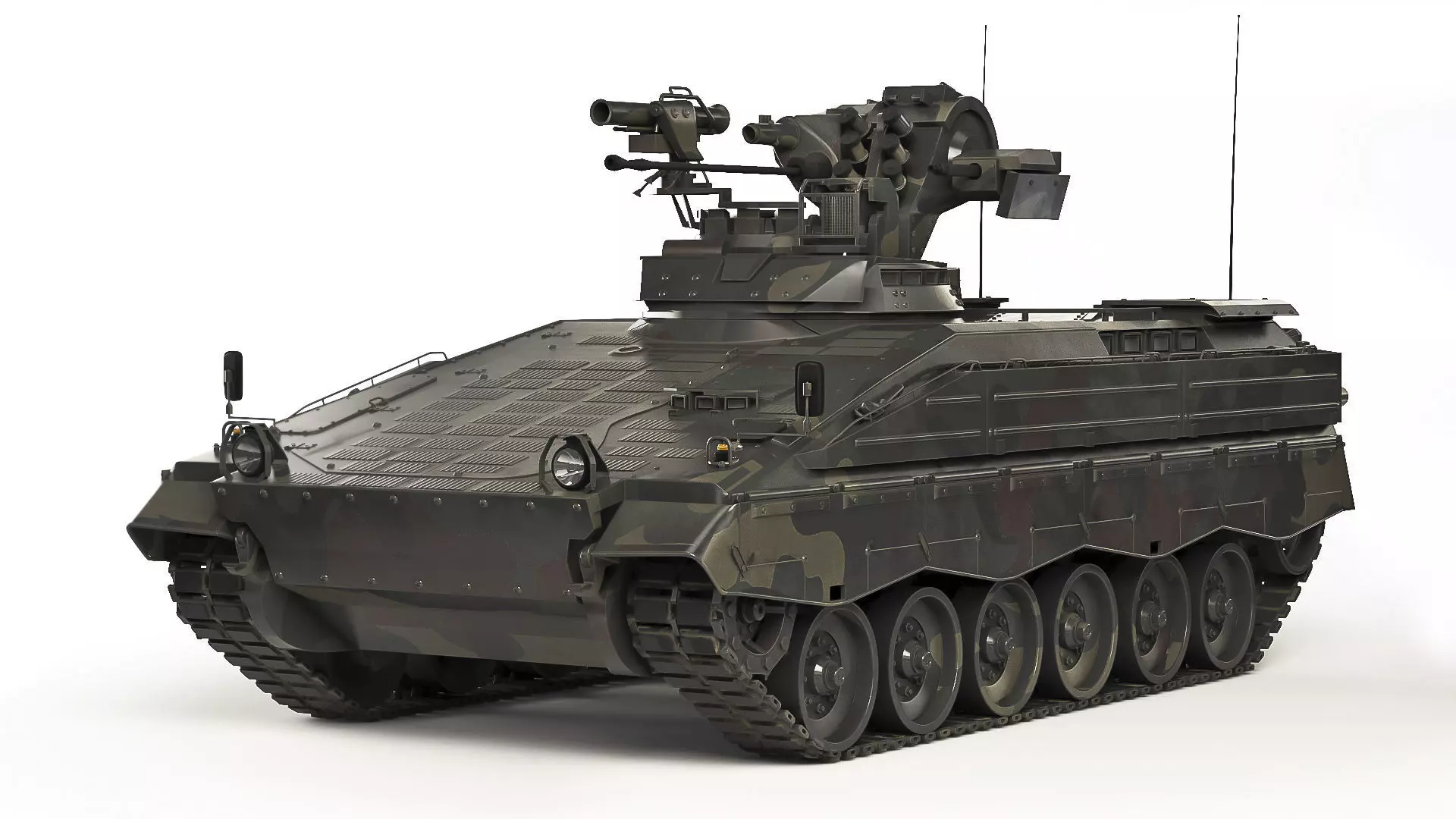 BMP Marder 1A3 1989 3D model_0