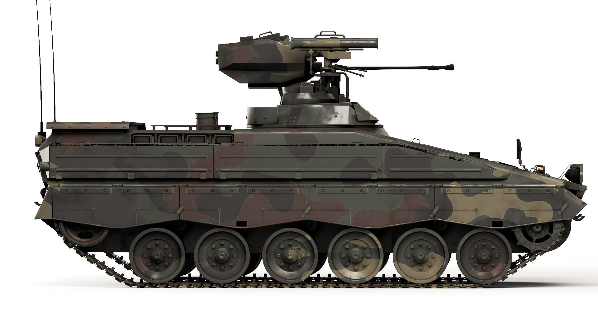 BMP Marder 1A3 1989 3D model_5