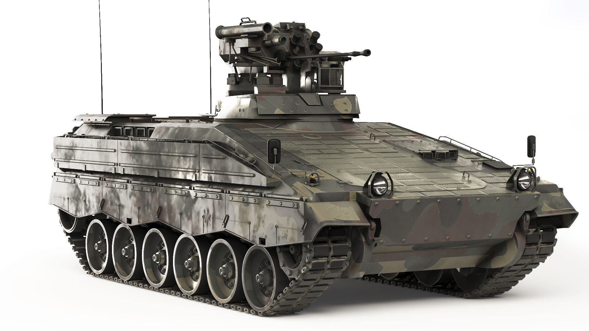 BMP Marder 1A3 1989 3D model_6