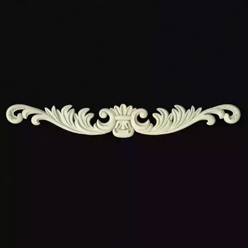 Central decor ornament for furniture