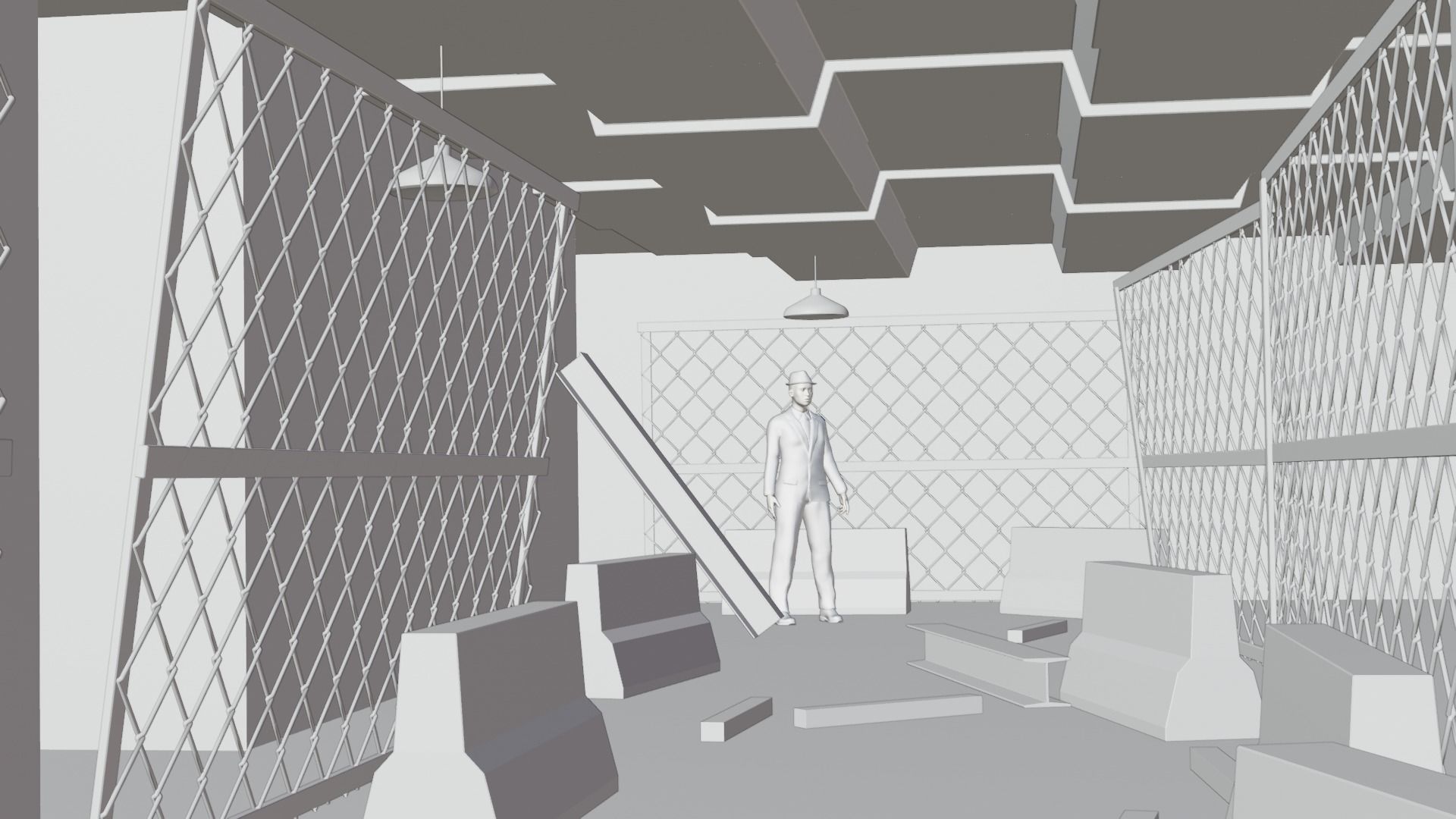 Boggie man Cave 3D model_5