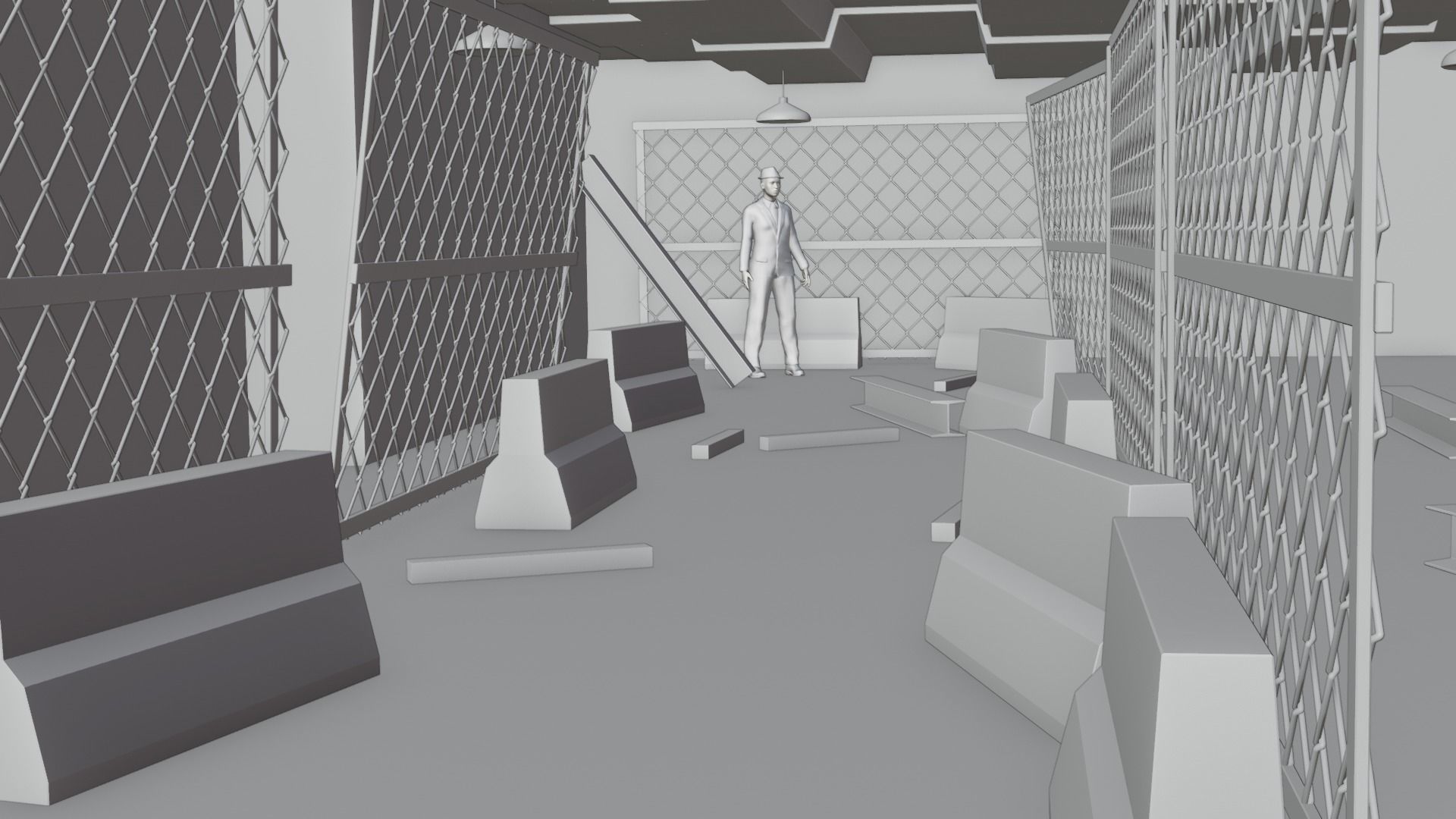 Boggie man Cave 3D model_4