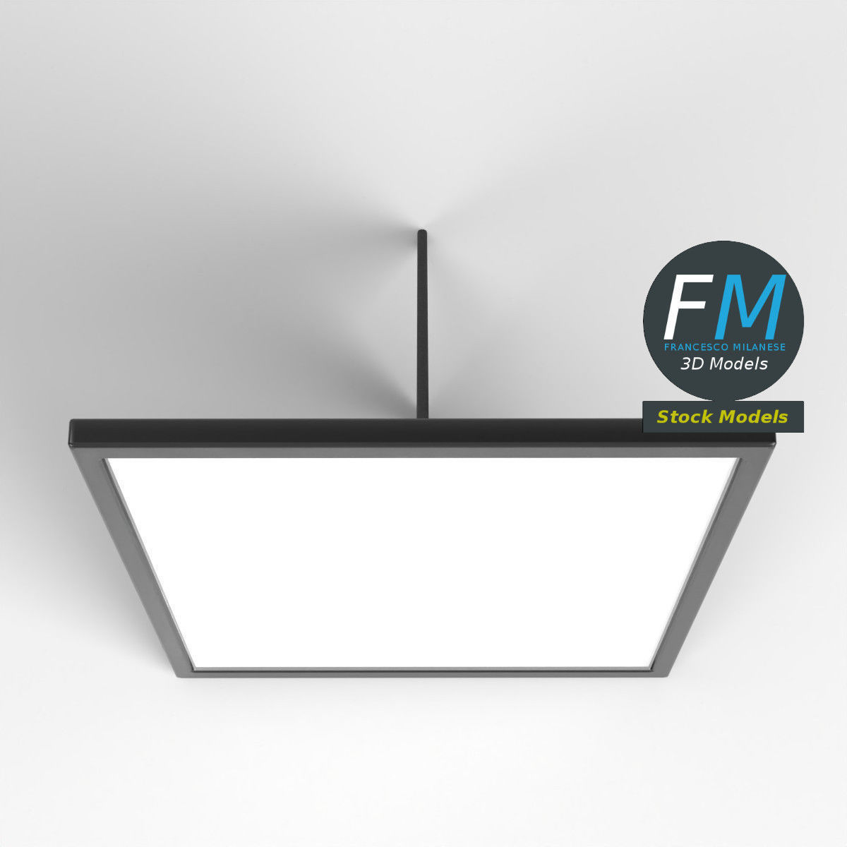 Desktop picture frame 3D model_6