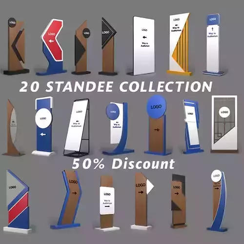 Standee  3D model