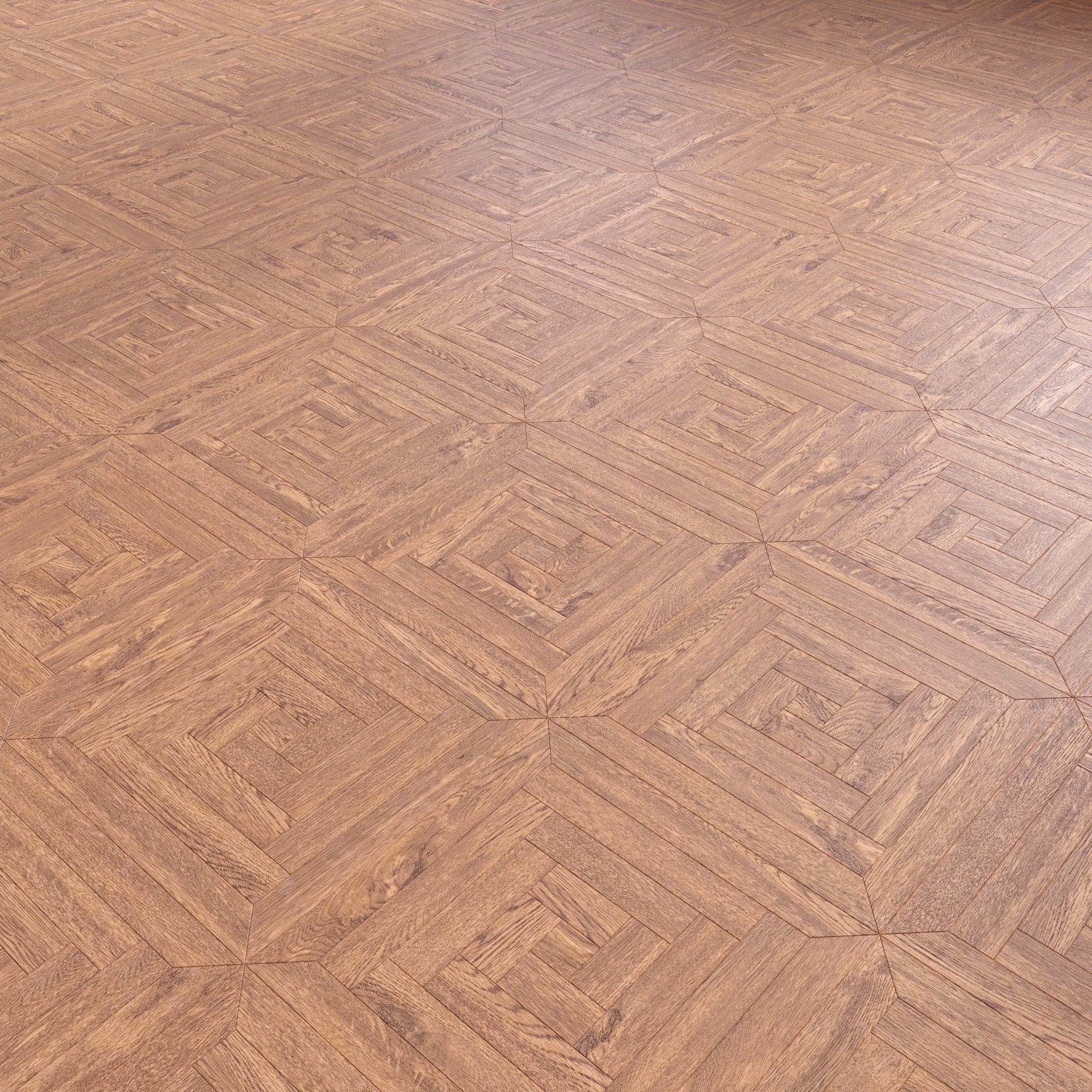 Parquet - Laminate - Wooden floor 2 in 1 Low-poly 3D model_1