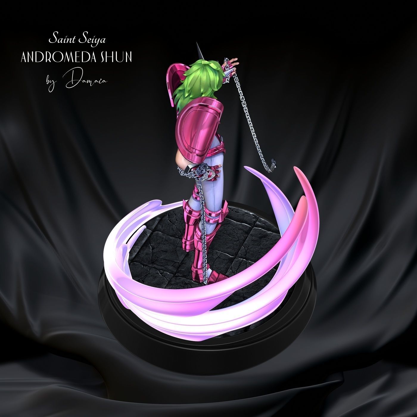 Saint Seiya - Andromeda Shun 3D print model_7