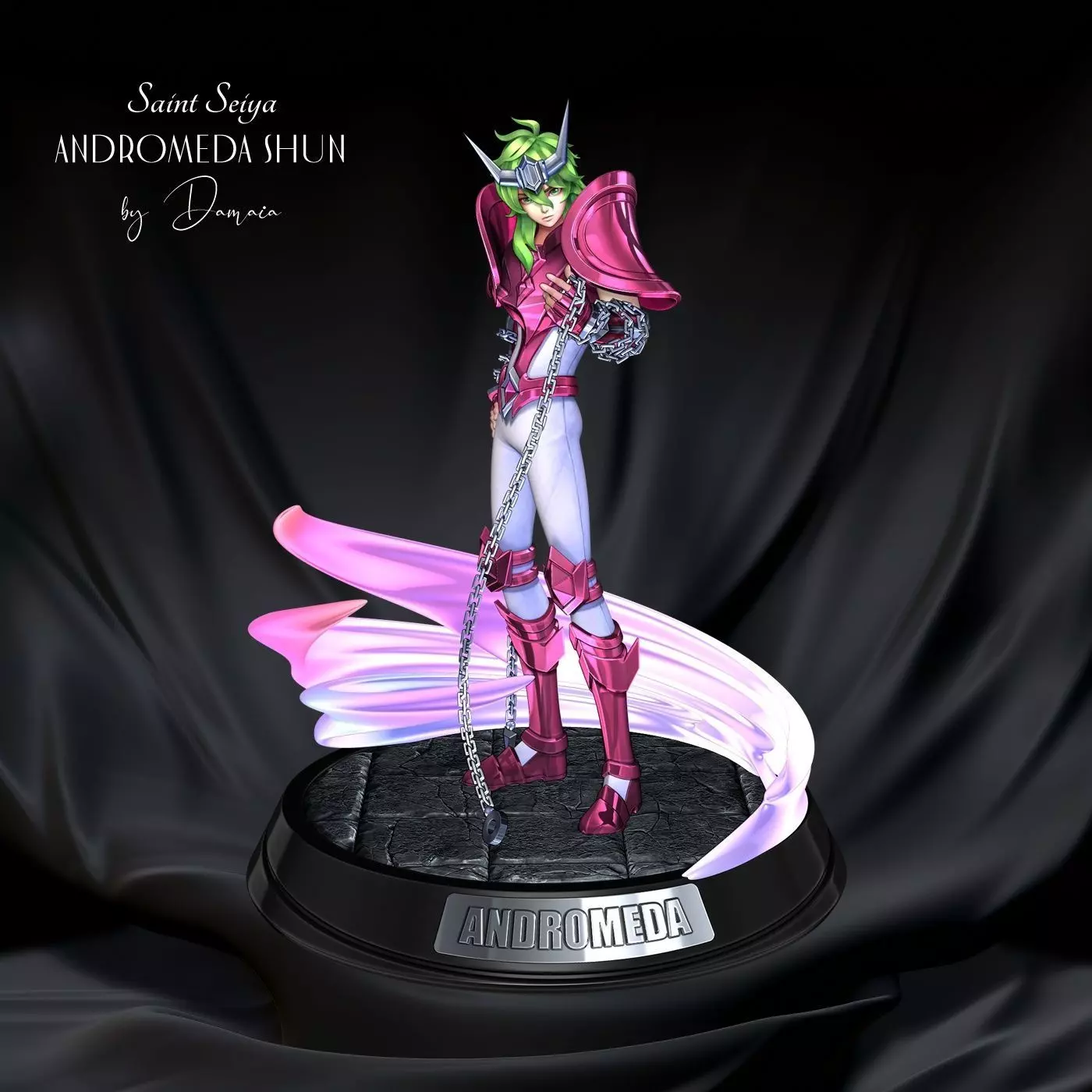 Saint Seiya - Andromeda Shun 3D print model_0