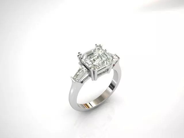 beautiful ring 3D print model_0