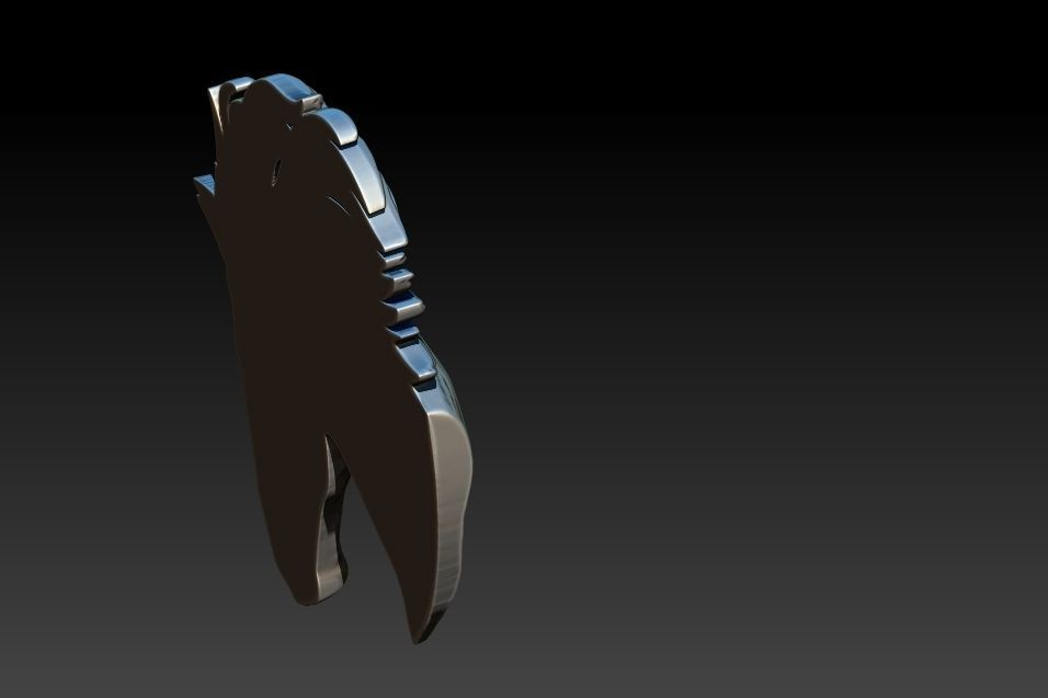 Horse head Relief 3D print model_5