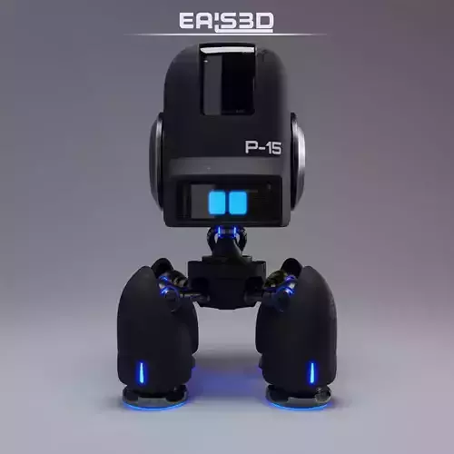 Cute Spider Robot Black 