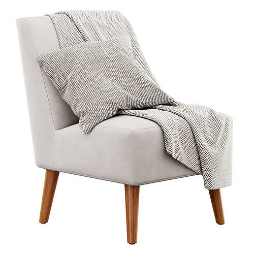 Astrid Side Chair by Sand and Stable 3D model