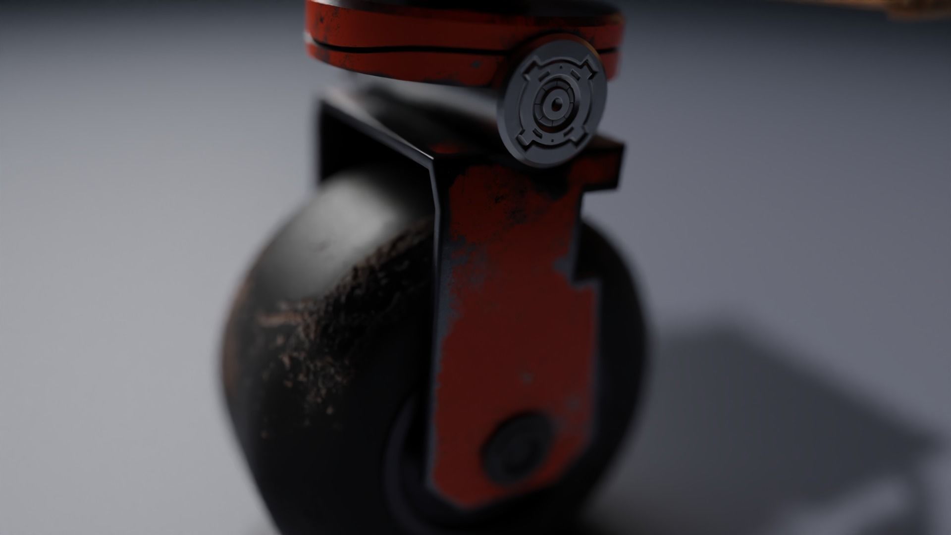 ROX-49 Low Poly Robot 3D Model 3D model_9