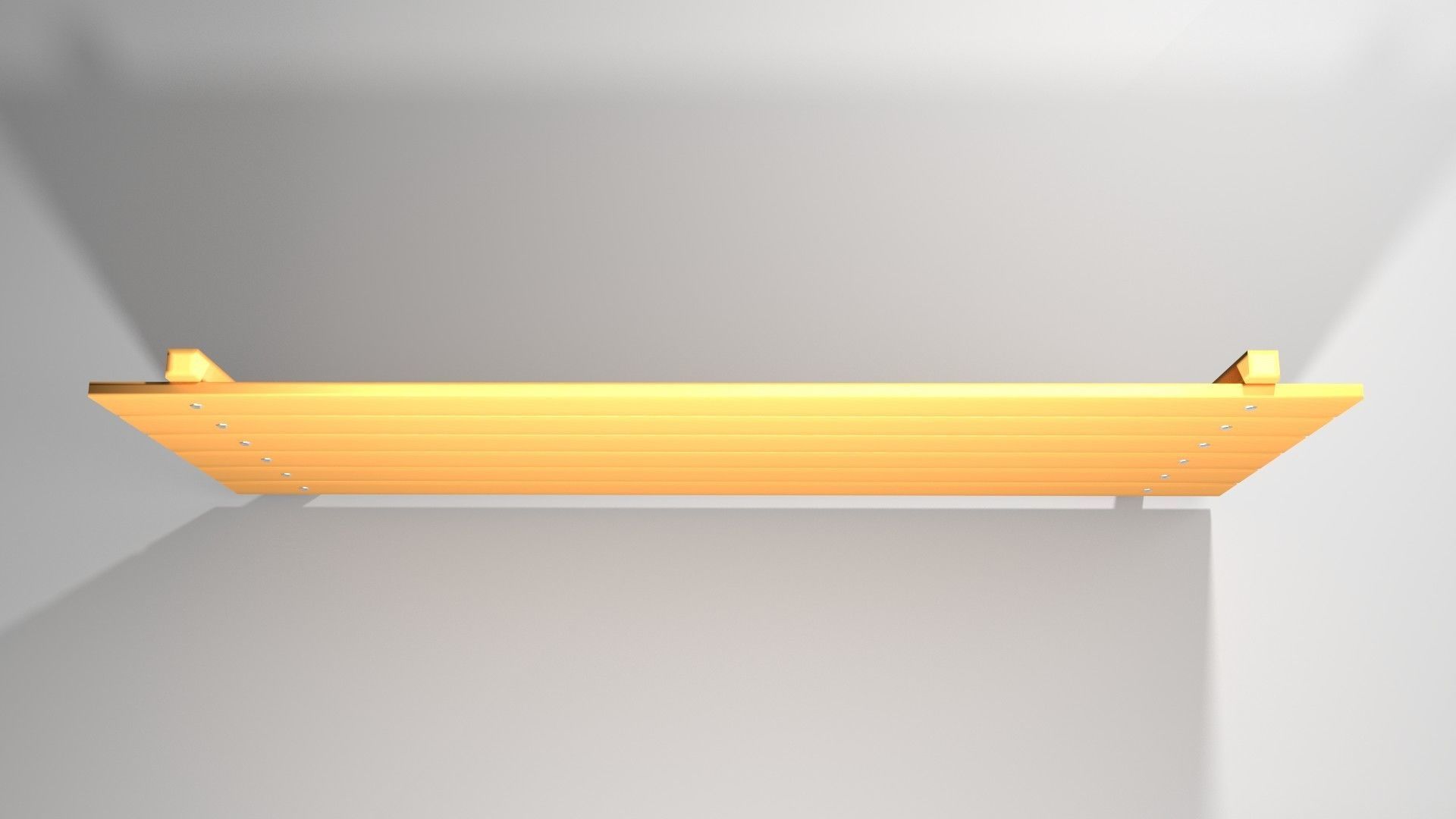 Wooden Bunker 1 3D model_2