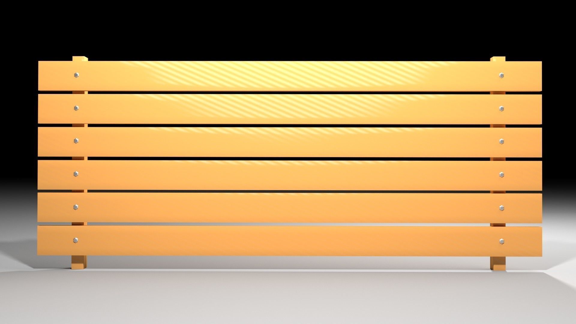 Wooden Bunker 1 3D model_1